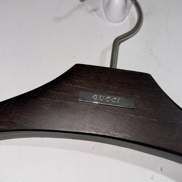 Gucci wooden hanger coat pants suit jacket‎ heavy duty - Picture 4 of 6